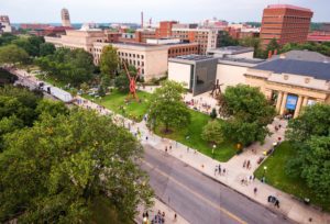 University of Michigan central campus