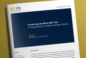 Conductng the Mcity ABC Test white paper cover