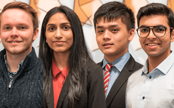 TechLab at Mcity students team up on driverless delivery service