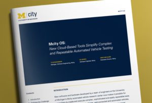 Mcity OS white paper cover