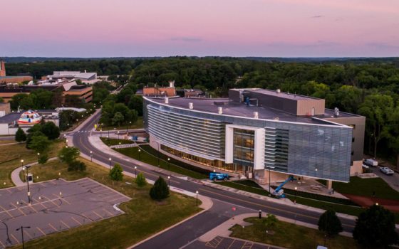 U-M’s new Ford Motor Company Robotics Building includes research space for self-driving cars and so much more